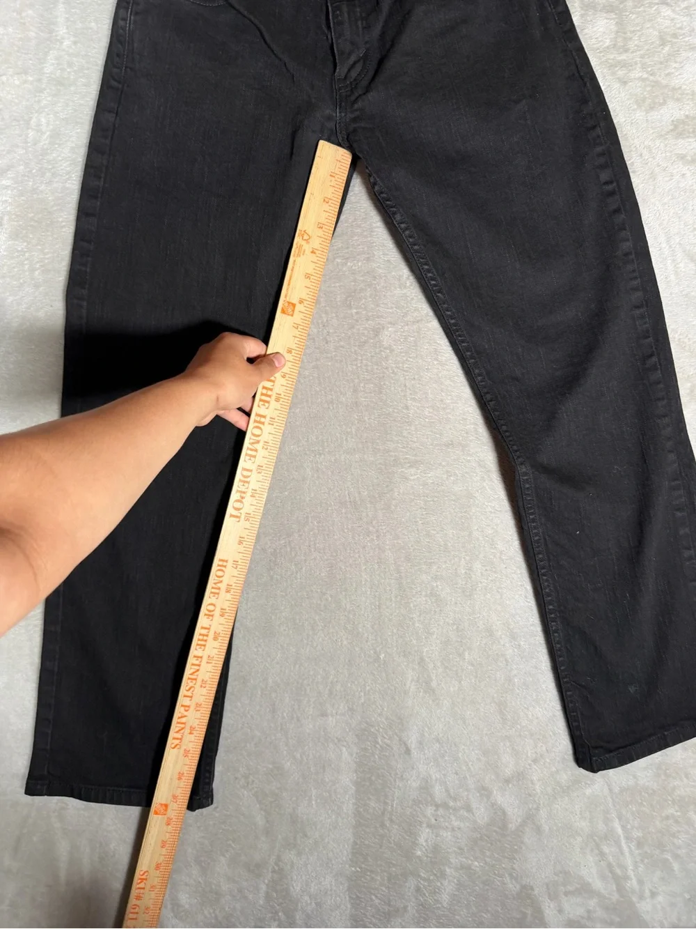 Levi's Black Men's Straight-Leg Jeans